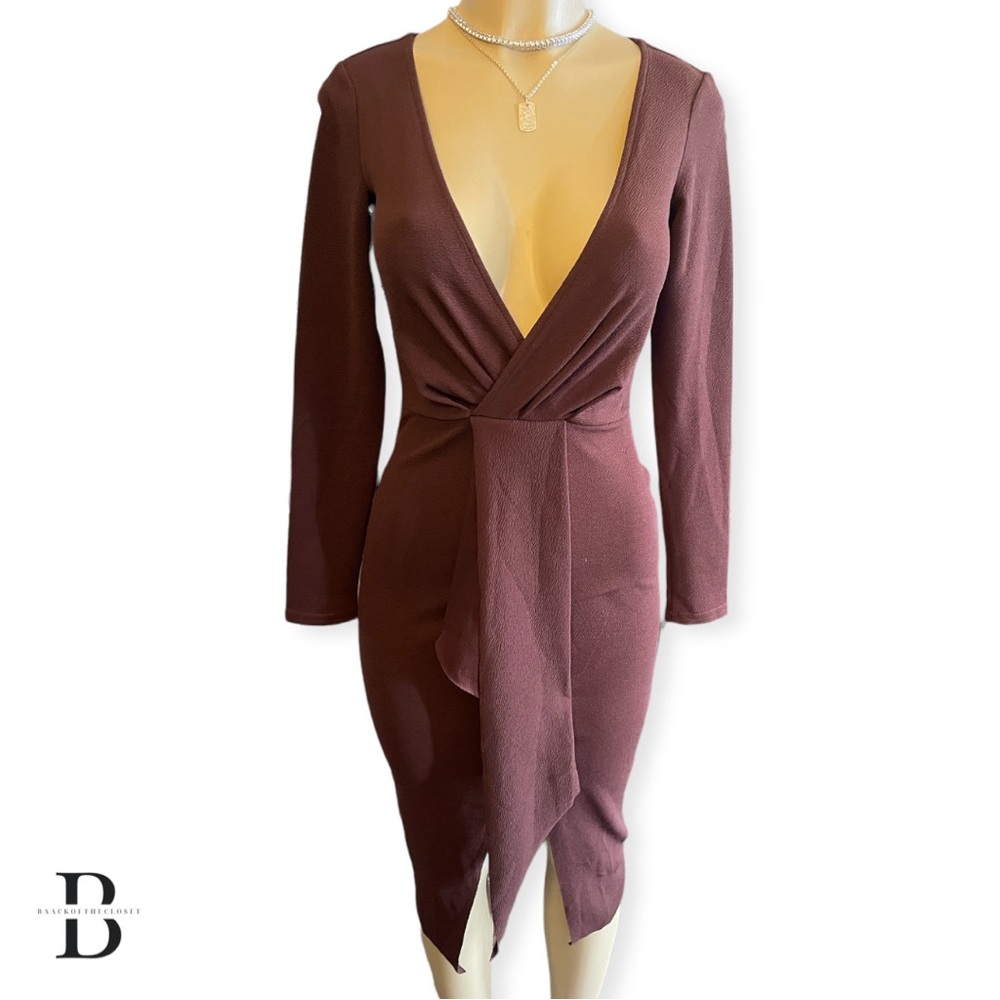 ASOS brown dress